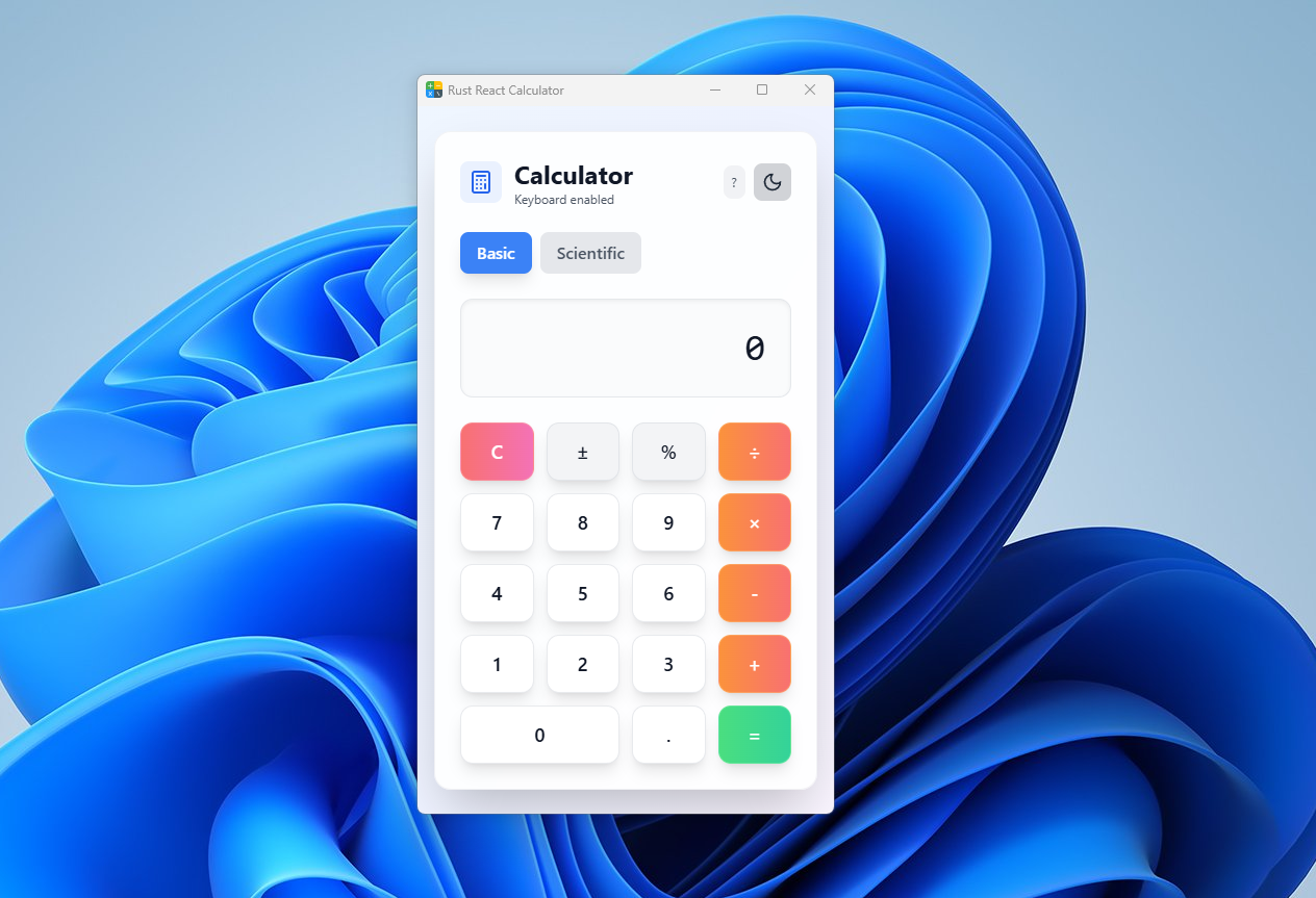 Desktop Calculator